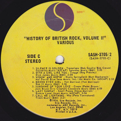 History Of British Rock Vol. 2