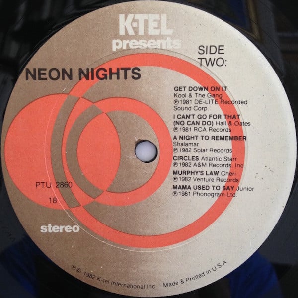 Neon Nights: Rock's Danceable Side