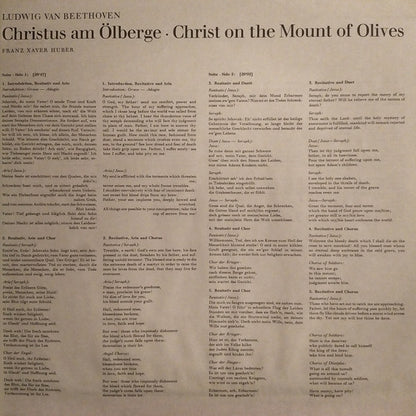 Christus Am Ölberge Op. 85 • Christ on the Mount of Olives