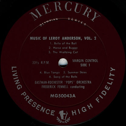 Music Of Leroy Anderson, Vol. 2