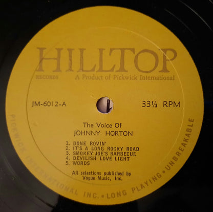 The Voice Of Johnny Horton