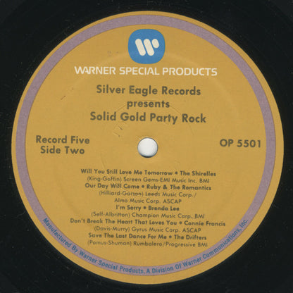 Silver Eagle Records Presents Solid Gold Party Rock