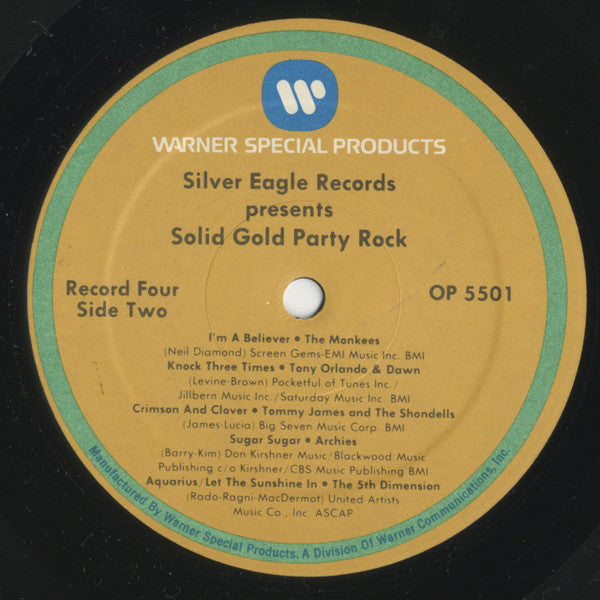 Silver Eagle Records Presents Solid Gold Party Rock