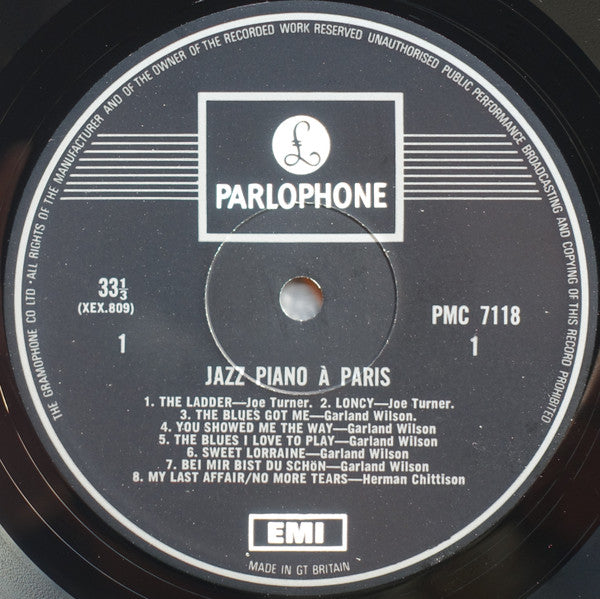 Jazz Piano À Paris 1937 - 1939