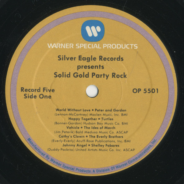 Silver Eagle Records Presents Solid Gold Party Rock