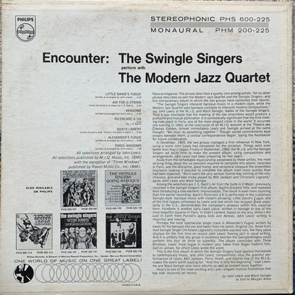 Encounter: The Swingle Singers Perform With The Modern Jazz Quartet