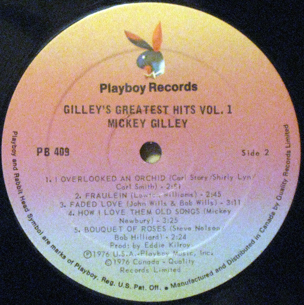 Gilley's Greatest Hits Vol. 1