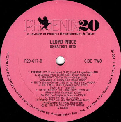 Juke Box Giants - 16 Hits Of Lloyd Price