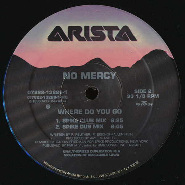 No Mercy - Where Do You Go (Letra) 