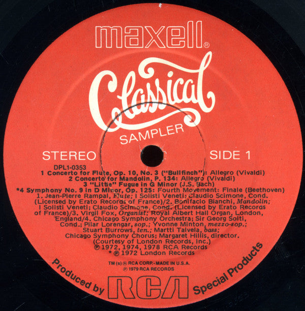 Maxell Classical Sampler