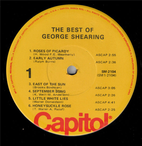 The Best Of George Shearing