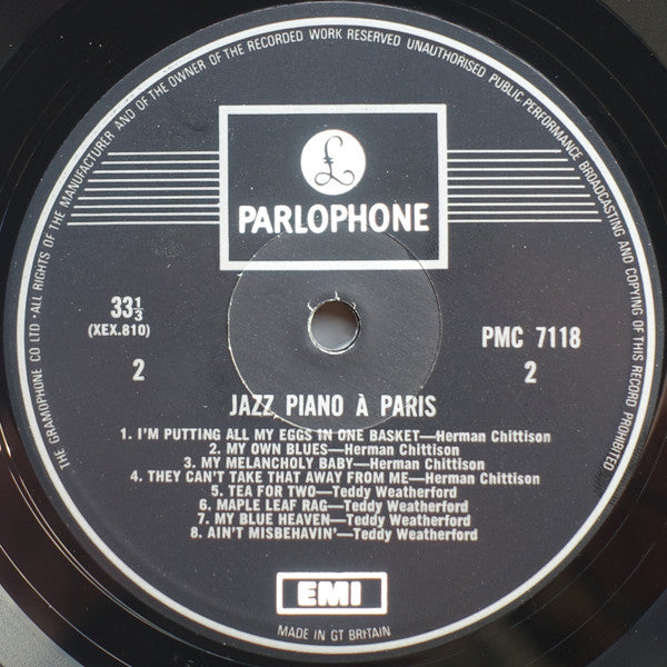 Jazz Piano À Paris 1937 - 1939