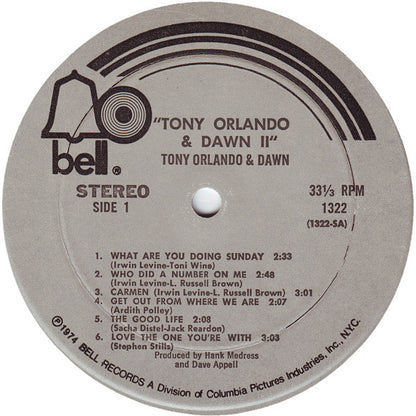 Tony Orlando & Dawn II