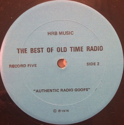 The Best Of Old Time Radio