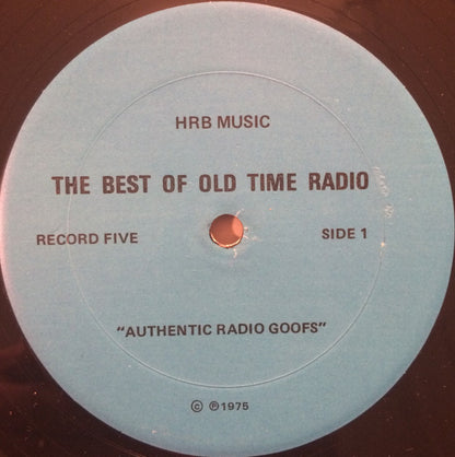 The Best Of Old Time Radio