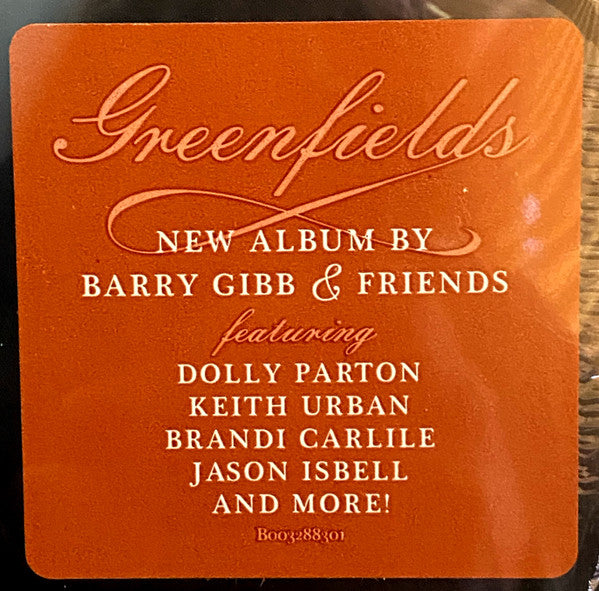 Greenfields: The Gibb Brothers' Songbook Vol. 1