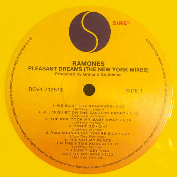 Pleasant Dreams (The New York Mixes)