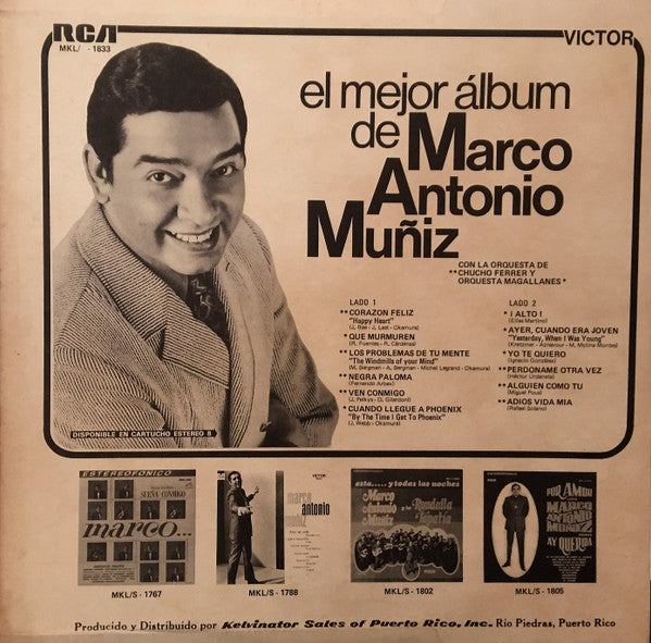 El Mejor Álbum De Marco Antonio Muñiz