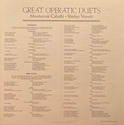 Great Operatic Duets