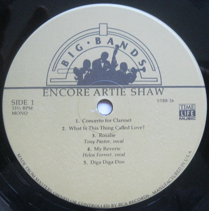 Big Bands: Encore Artie Shaw