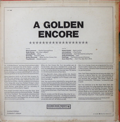 A Golden Encore!