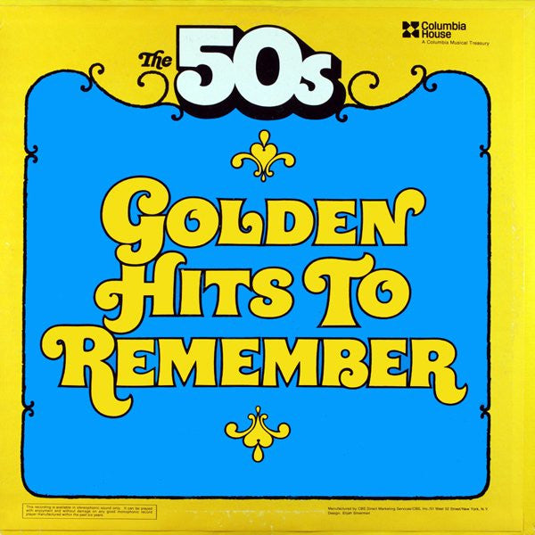 The 50s Greatest Love Songs / The 50s Golden Hits To Remember