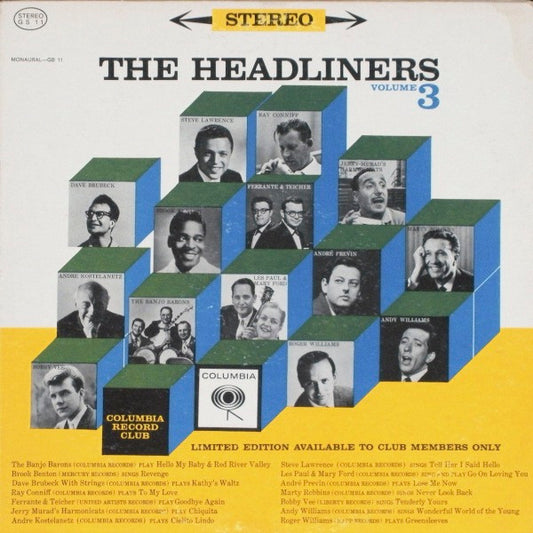 The Headliners, Volume 3