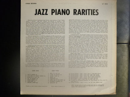 Jazz Piano Rarities