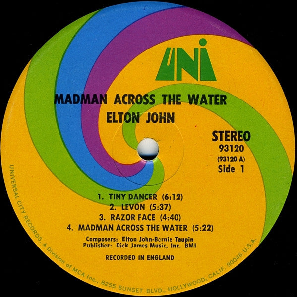 Madman Across The Water - Elton John