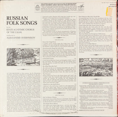 Russian Folk Songs