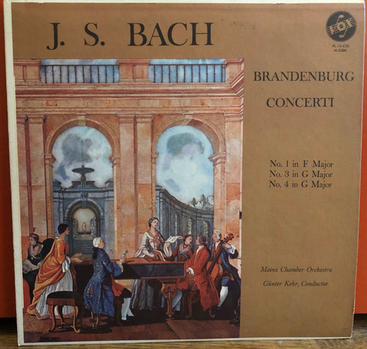 Brandenburg Concerti (No. 1 In F Major - No. 3 In G Major - No. 4 In G Major)