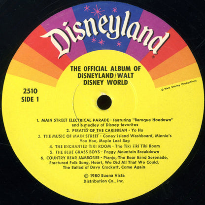 The Official Album Of Disneyland/Walt Disney World