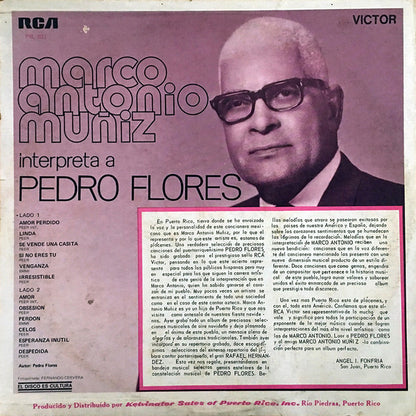 Interpreta A Pedro Flores