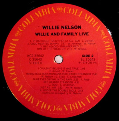 Willie And Family Live