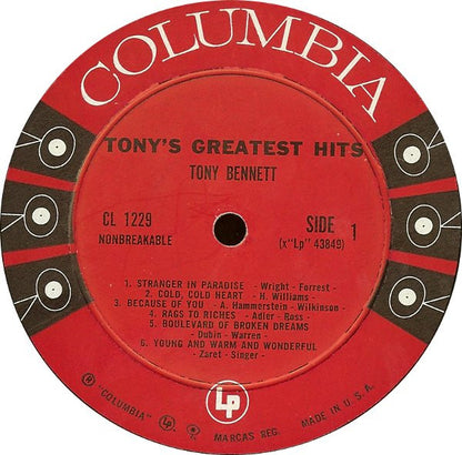 Tony's Greatest Hits