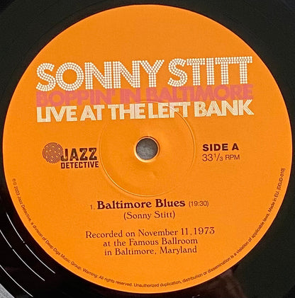 Boppin' In Baltimore: Live At The Left Bank