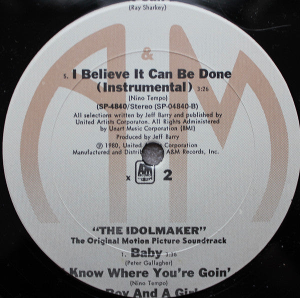 The Idolmaker (The Original Motion Picture Soundtrack)