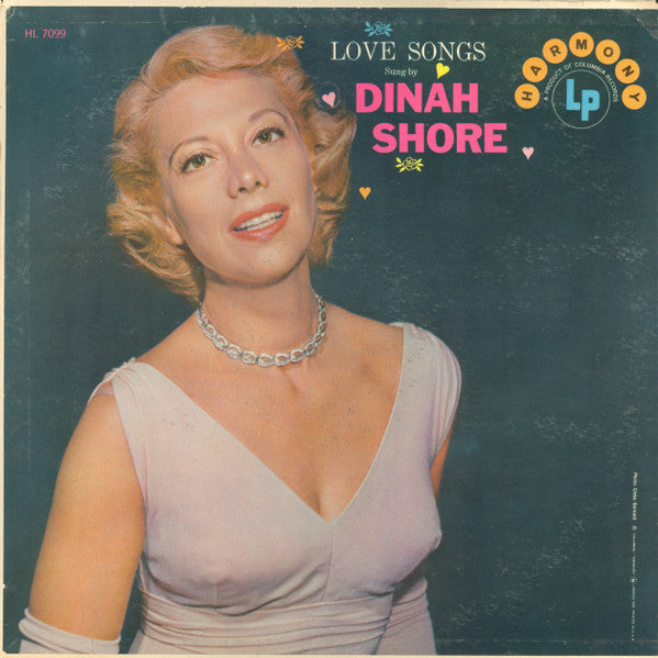 Love Songs, Sung By Dinah Shore