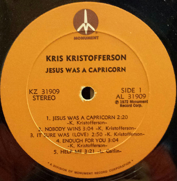 Jesus Was A Capricorn by Kris Kristofferson Groove.do