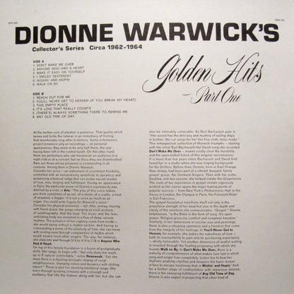 Dionne Warwick's Golden Hits - Part One