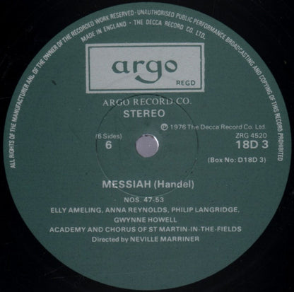 Messiah (Based On The First London Performance Of March 23rd 1743)