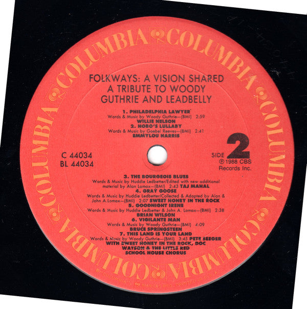 Folkways: A Vision Shared (A Tribute To Woody Guthrie And Leadbelly)