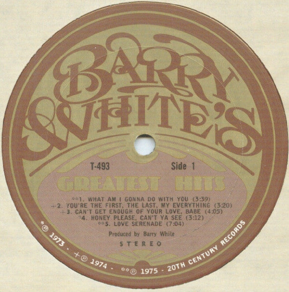 Barry White's Greatest Hits