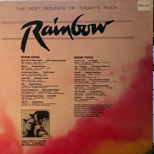 Rainbow: The Soft Sounds Of Today's Rock