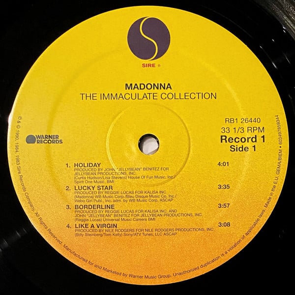 The Immaculate Collection