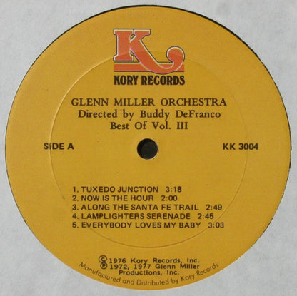 The Best Of The Glenn Miller Orchestra (Volume 3)