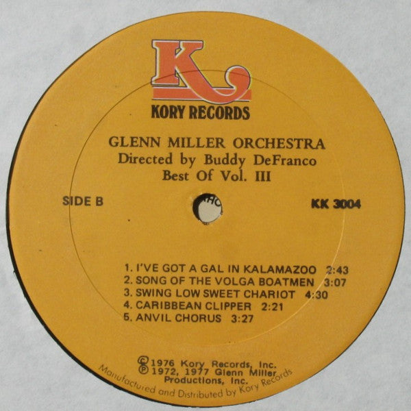 The Best Of The Glenn Miller Orchestra (Volume 3)