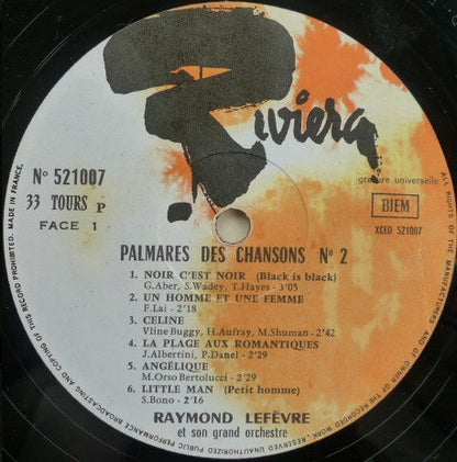 Palmarès Des Chansons N°2