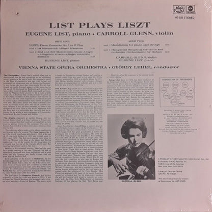 List Plays Liszt