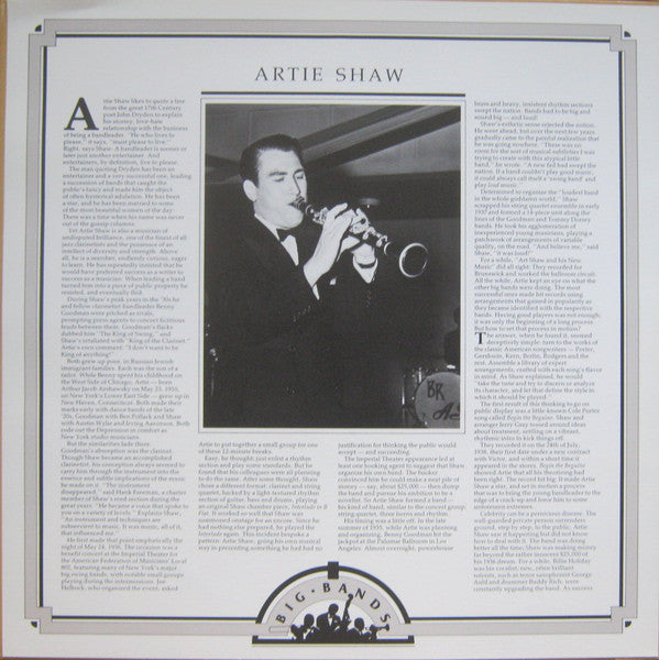 Big Bands: Artie Shaw